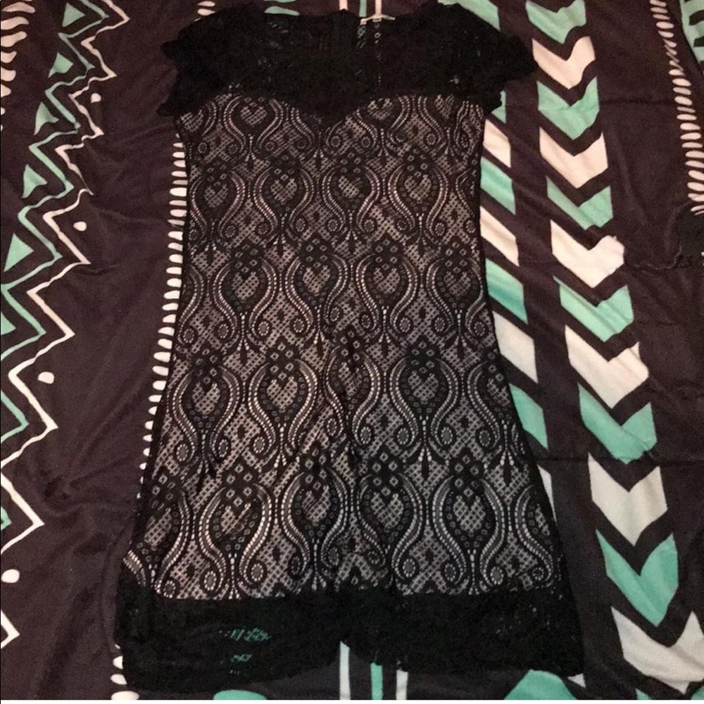Short Lace Dress